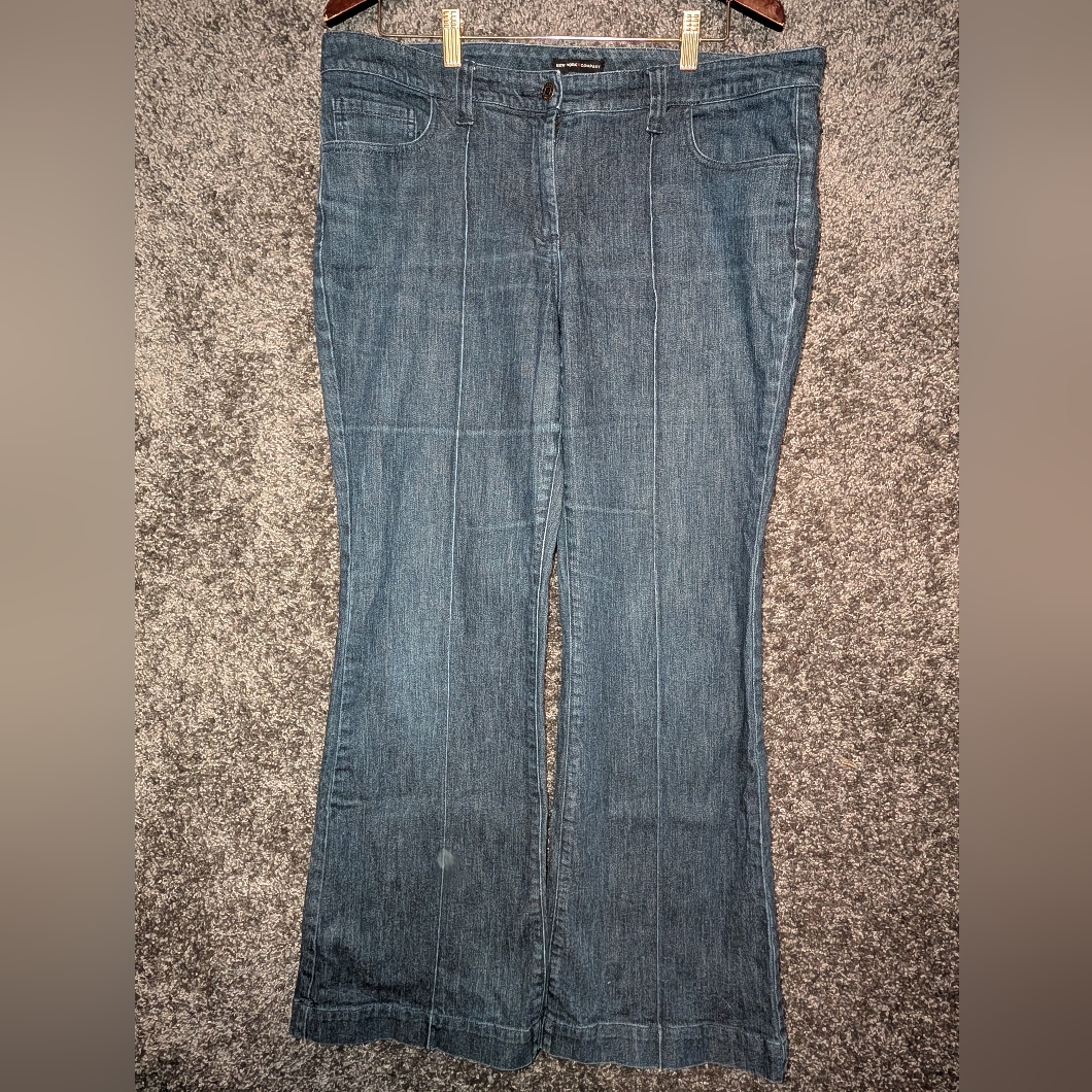New York And Co Flare Dark Wash Women's Jeans